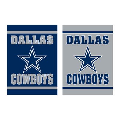 Embossed Suede Flag, House Size, Dallas Cowboys