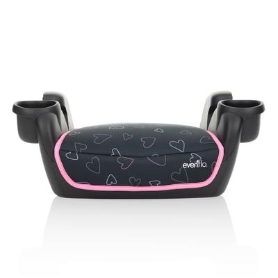 GoTime No Back Booster Car Seat (Amore Pink)