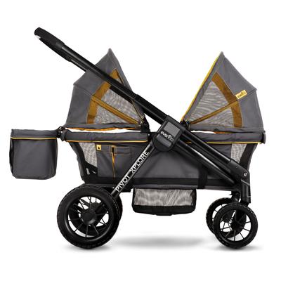 Pivot Xplore All-Terrain Stroller Wagon (Adventurer Gray)