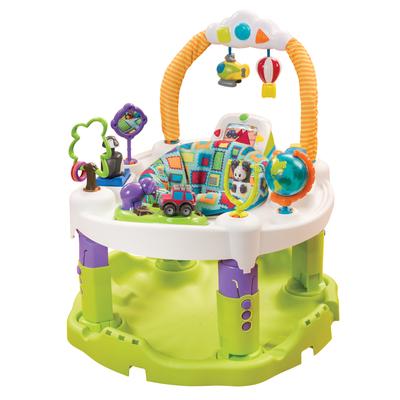 ExerSaucer Triple Fun+ World Explorer Bouncing Activity Saucer