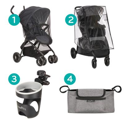 Stroller Four-Piece Accessory Starter Kit