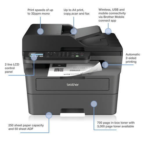 Brother MFC-L2800DW 4-in-1 Image