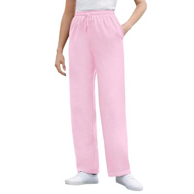 Plus Size Women's Better Fleece Sweatpant by Woman Within in Pink (Size 4X)
