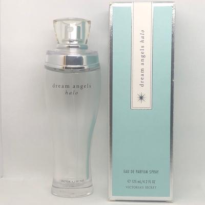 Victoria's Secret Other | Empty Victoria’s Secret Dream Angels Halo 4.2oz Empty Bottle & Original Box | Color: Blue/White | Size: Empty