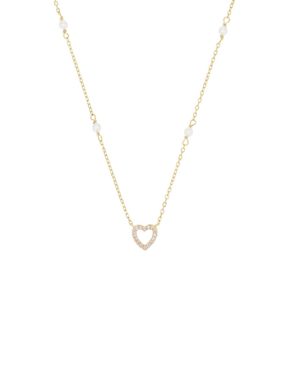 amor Kette mit Anhänger Damen blau, 42 Image