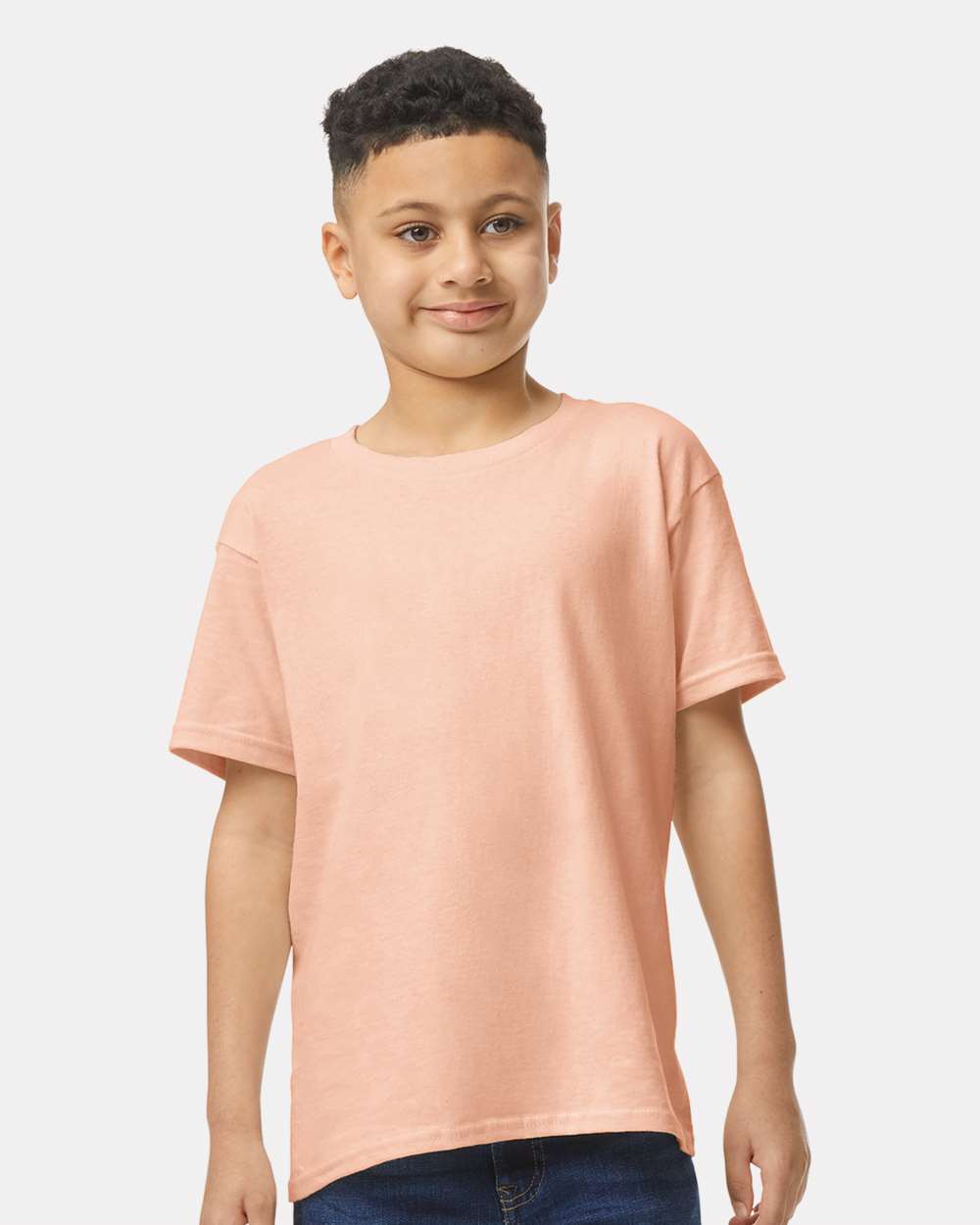 Gildan G500B Youth Heavy Cotton T-Shirt in Dusty Rose size XL 5000B, G5000B