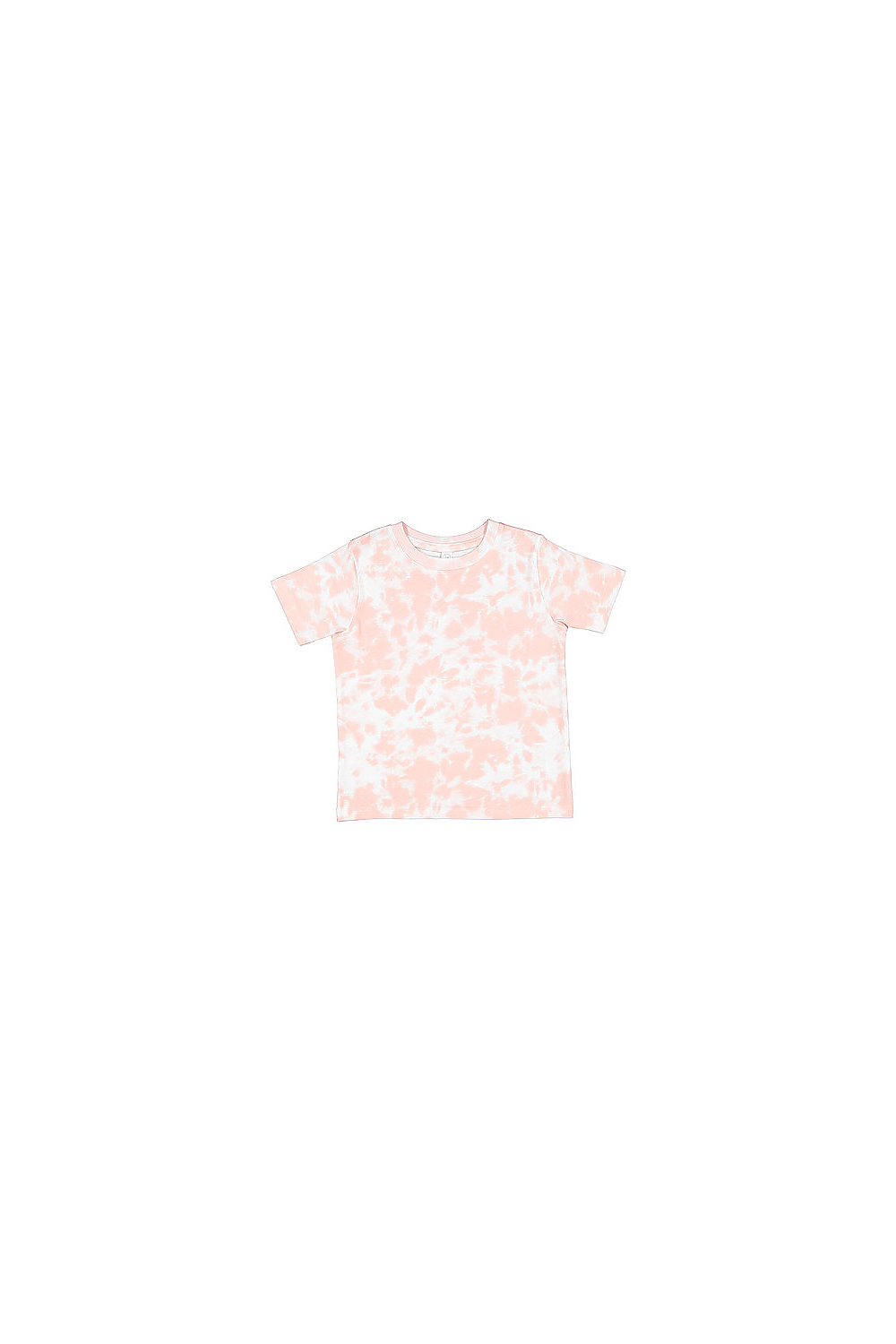 Rabbit Skins 3321 Toddler Fine Jersey T Shirt in Rose Tie Dye size 2 | Cotton LA3321, RS3321