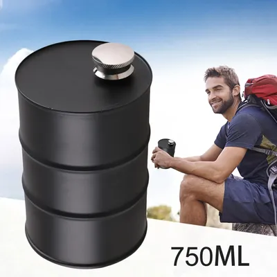 750ML Sport Outdoor Cycling Bicycle Cup Portable Aluminum Water Bottle Army Canteen Military Outdoor