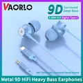 Auricolare cablato con chip digitale 3,5 mm AUX/Tipo C 9D HiFi Surround Cuffie intrauricolari per bassi pesanti per Samsung Huawei Xiaomi OPPO iPad PC