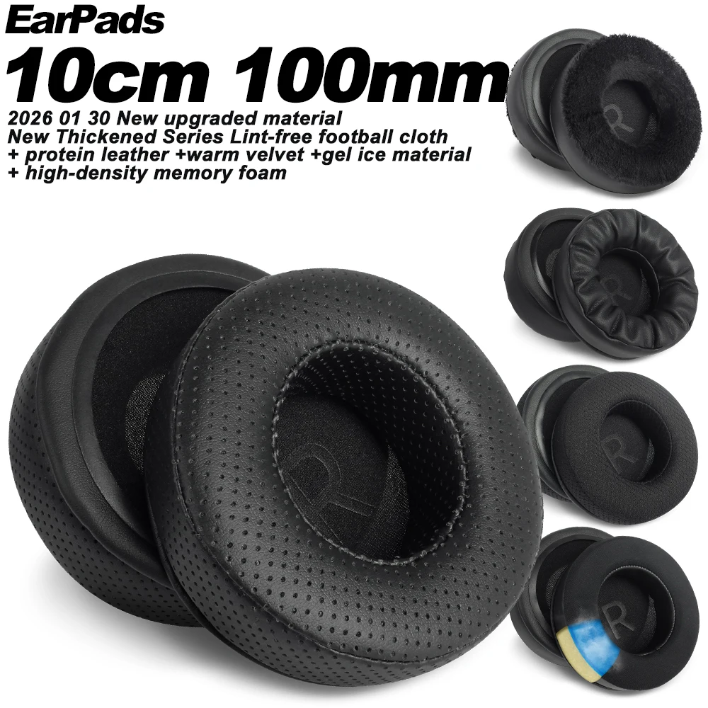 Cuscinetti auricolari di ricambio spessi da 10 cm/100 mm per OneOdio STUDIO, AKG K270, K240, Pioneer XIBERIA V10, Grado SR60, Sony MDR-XD1