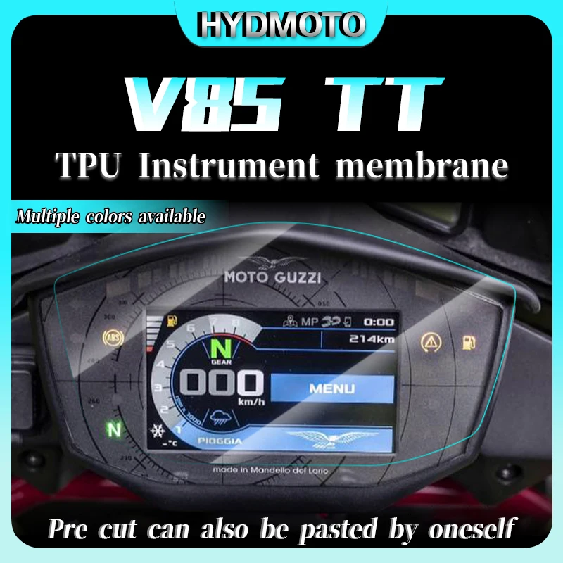 Per MOTO GUZZI V85 TT V 85 TT V85TT V 85TT 2019-2022 accessori MOTO adesivi per strumenti Cluster pellicola protettiva antigraffio
