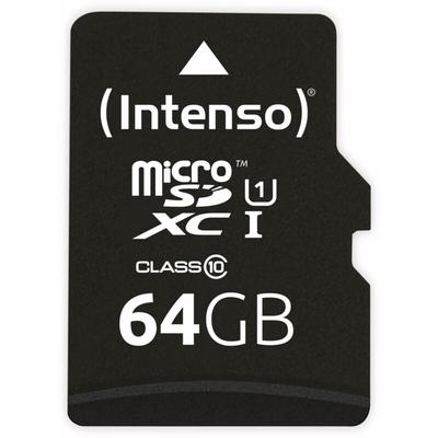 MicroSDXC Card 3423490, uhs-i, 64 gb - Intenso