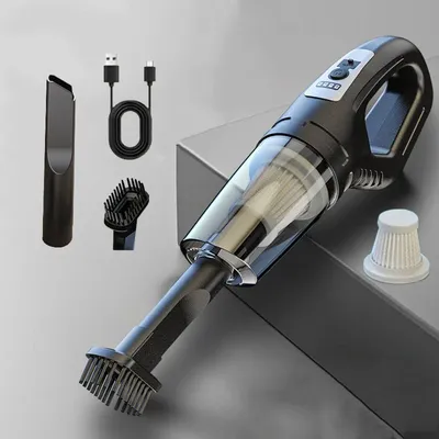 120w tragbarer Auto-Staubsauger USB-Aufladung Hand-Akku-Staubsauger Leistungs starke Absaugung für Image