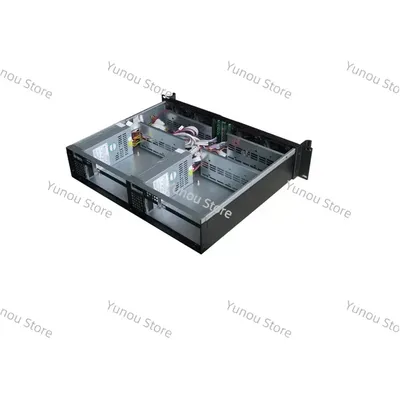 Dual-System-Kompakt-Server-Gehäuse, Rackmount-Chassis, industrielles PC-Gehäuse EKI-M236 2u mini-itx Image