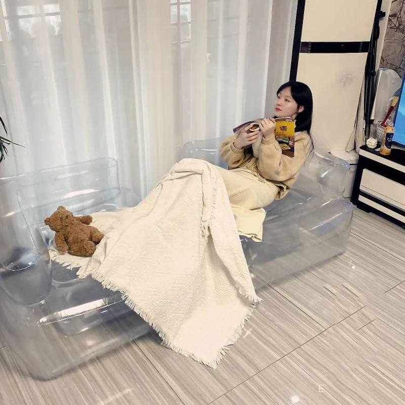 Camping Stuhl Strand Picknick aufblasbares Sofa faul ultraleicht Daunen schlafsack Luftbett aufblasbare Sofa Liege Gartenmöbel