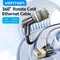 Vention CAT8 Ethernet-Kabel 40 Gbit/s 2000 MHz 360 Grad drehbar CAT 8 Netzwerk Internet Lan-Kabel für PC PS 4 Router RJ45-Kabel