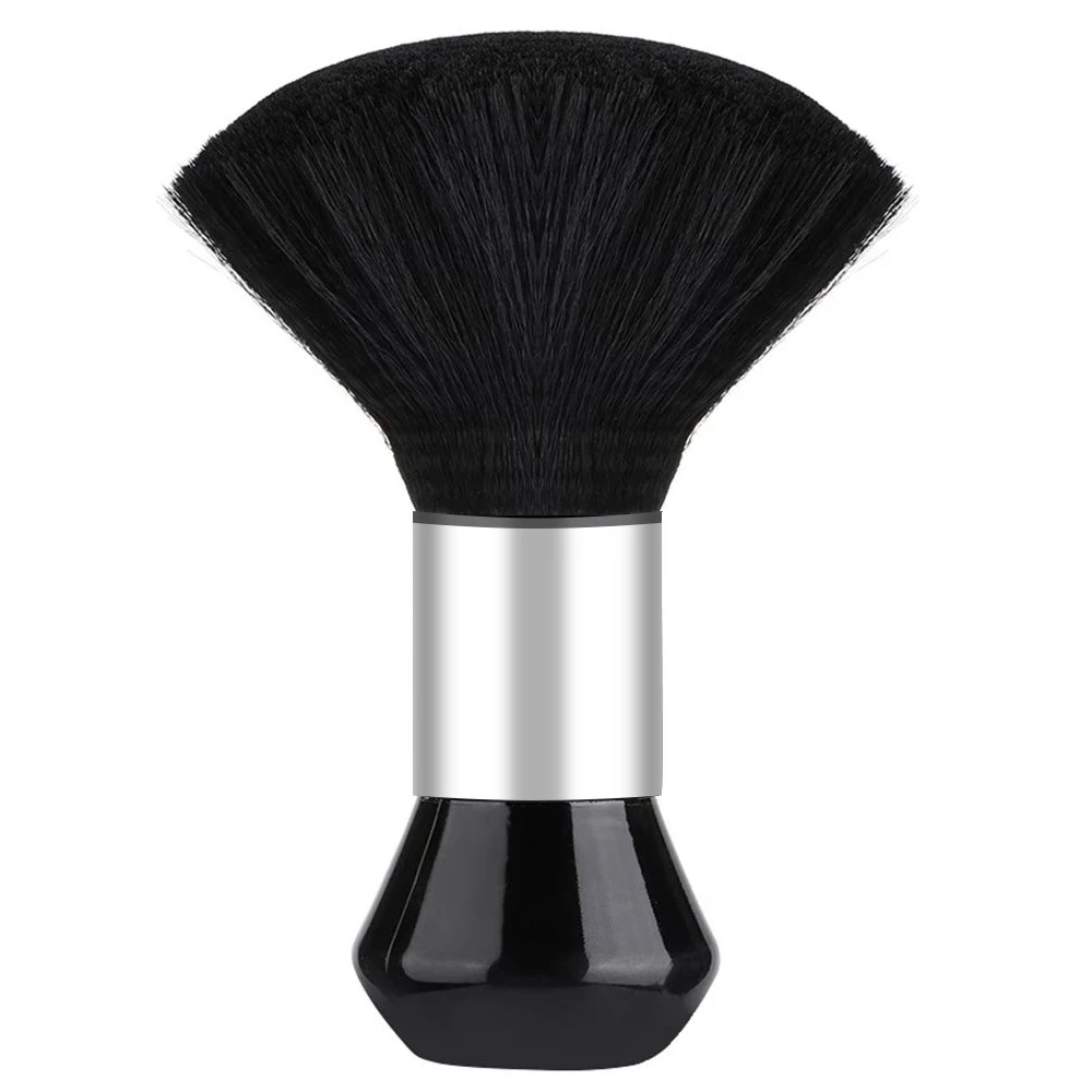 Schwarz Friseur Kehren Hals Haar Reinigung Duster Haar Schneiden Pinsel für Barbershop Haar Cut Pinsel Werkzeuge Barber Zubehör Image
