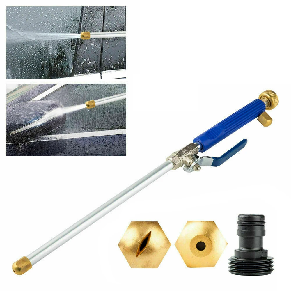 Hochdruck-Wasser pistole Auto waschanlage Garten reinigungs stab Düsens tab aufsatz tragbares Wassers prüh zubehör Image