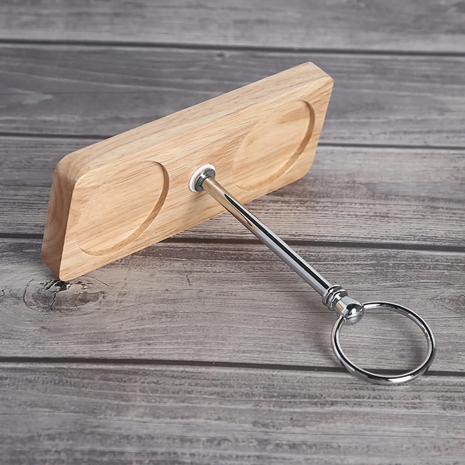 Salz-und Pfeffermühle Tablett Tablett Gewürz werkzeuge Zubehör mit Ring griff Gadgets Home Küche Holz basis Pfeffermühle Schüssel