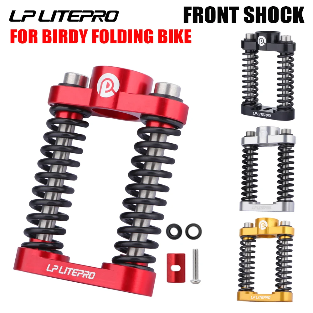 Litepro Für Birdy Faltrad Doppel Frühling Stoßdämpfer Für Birdy3 Suspension P40/R20/GT Stoßdämpfer Image