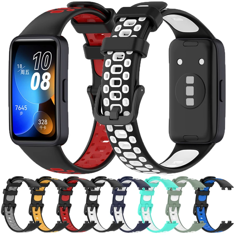 Strap Für Huawei Band 9 8 Strap Zubehör SmartWatch Ersatz Armband Armband Silikon correa armband für Huawei Band 8 Image