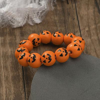 Women's Bead Bracelet Vintage Bracelet Bracelet Geometrical Animal Fashion Personalized Stylish Artistic Simple Wood Bracelet Jewelry 1# / 2# / 3# For Party Halloween Prom Club Festival