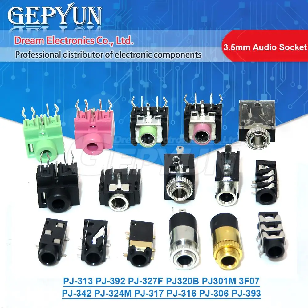PJ-313 PJ-392 PJ-327F pj320b pj301m 3 f07 PJ-342 PJ-324M PJ-317 PJ-316 PJ-306 PJ-393 buchse buchse 3,5mm audio-anschluss Image