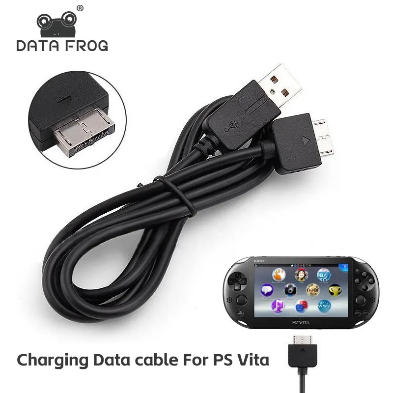 Daten frosch usb ladekabel transfer daten ladekabel leitung für playstation psv1000 psvita ps vita psv 1000 netzteil kabel Image