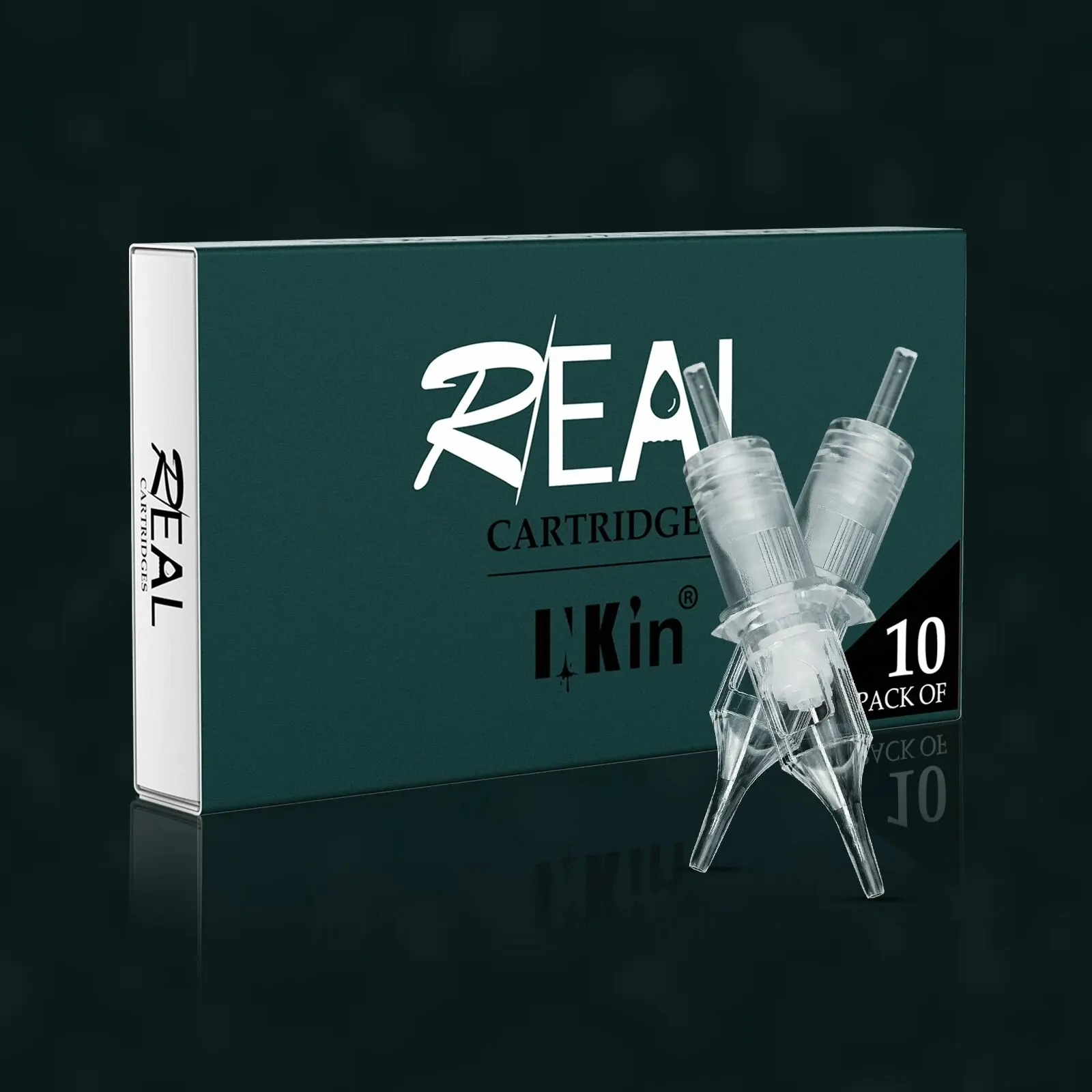 Ez inkin echte Sicherheit Tattoo Nadel patrone präzise Position ierung Liner Shader für Tattoo Permanent Make-up Stift Maschine 10 teile/schachtel Image