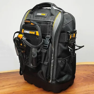 Wasserdichter, strap azier fähiger, verdickter Werkzeug rucksack, multifunktion aler Elektriker-Wartungs werkzeug beutel, schnell hängende Hardware-Aufbewahrung