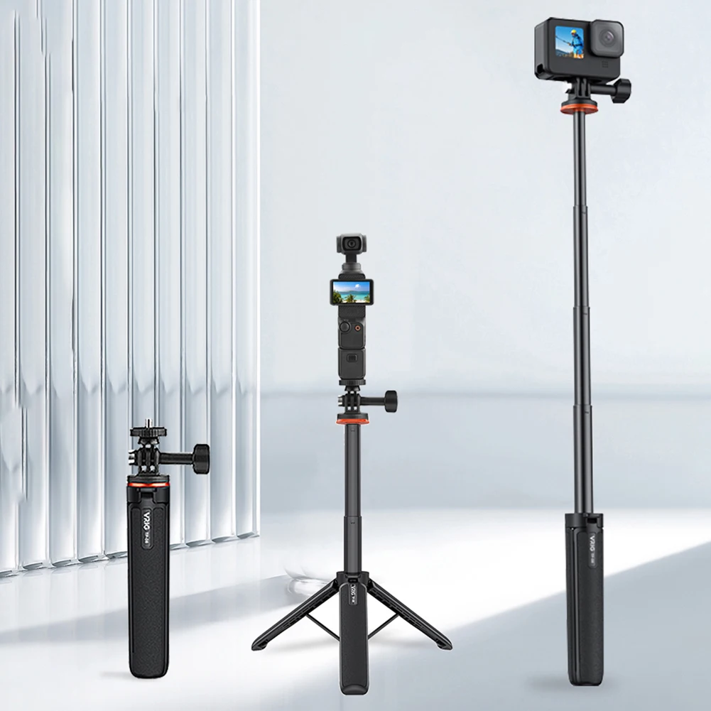 2 in1 Selfie Stick Stativ ausziehbarer Stativ Ständer Stativ Verlängerung halter für Dji Osmo Pocket 3 Kamera Zubehör Image