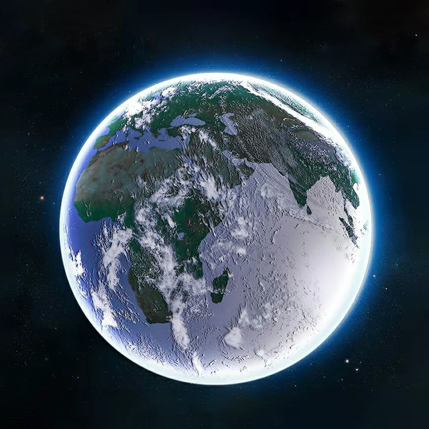 Erde wand lampe moderne led-leuchten wand decor beleuchtung dekoration salon hintergrund licht Raum planeten wandbild lampe Für home schlafzimmer Image