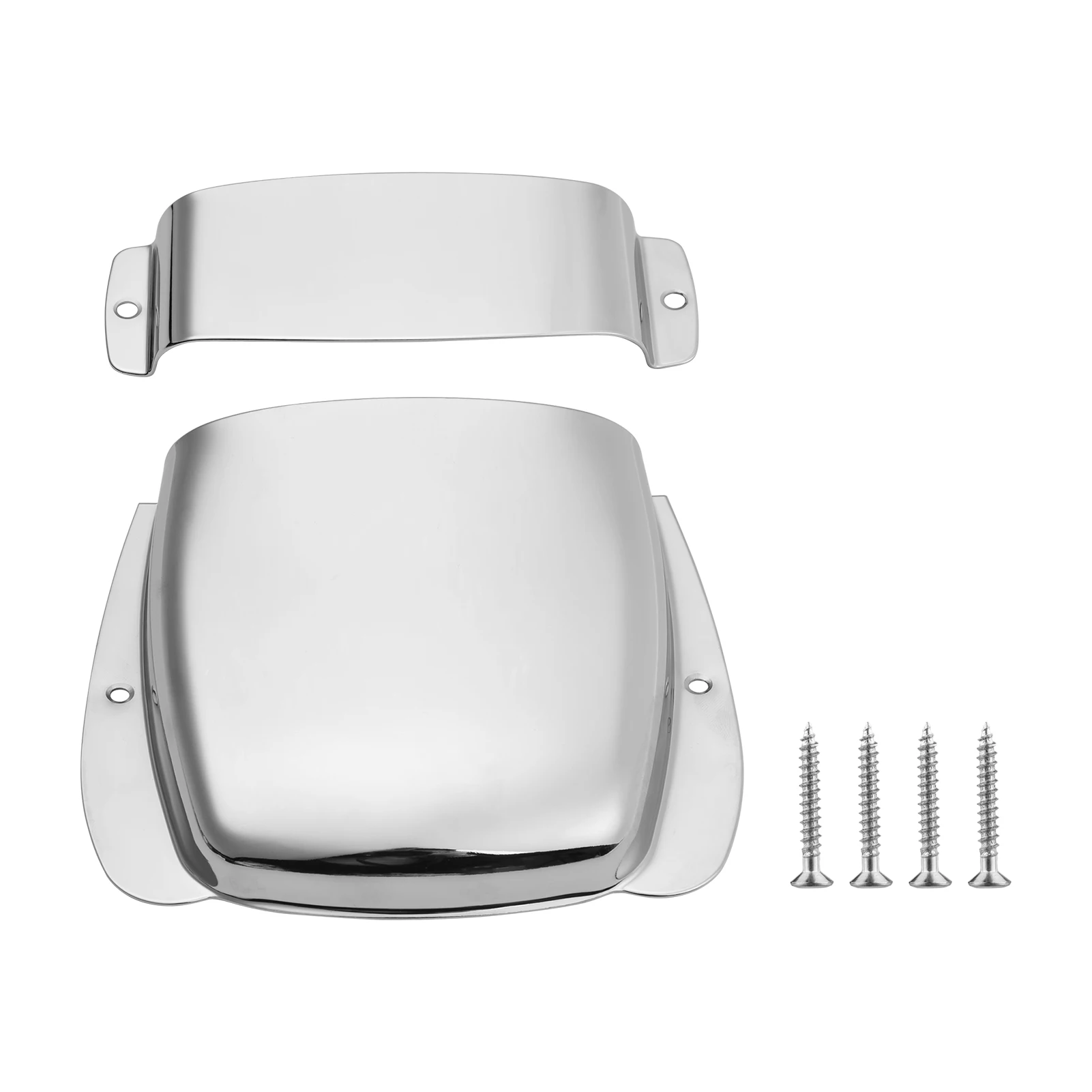 M01730 Zink legierung Bass Pickup Cover Protector Bridge Abdeckplatte für Jazz Bass JB Bassgitarre E-Bass Abdeckplatte
