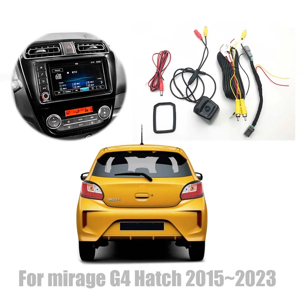 VKAUTO Für Mirage G4 Hatch 2015 ~ 2025 OEM-Einheit Hinzufügen After-Market-Rückfahrkamera Rückfahrkamera Rückfahrkamera Image