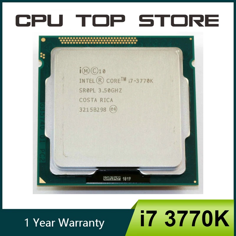Intel Core i7 3770K 3,5 GHz 4-Core-CPU-Prozessor 77 W LGA 1155 Image
