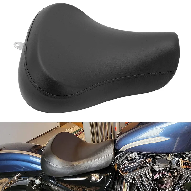 Motorradzubehör für Harley Sportster XL 883 XL1200 1983–2003 vorne Fahrer Solo Sitzkissen Image