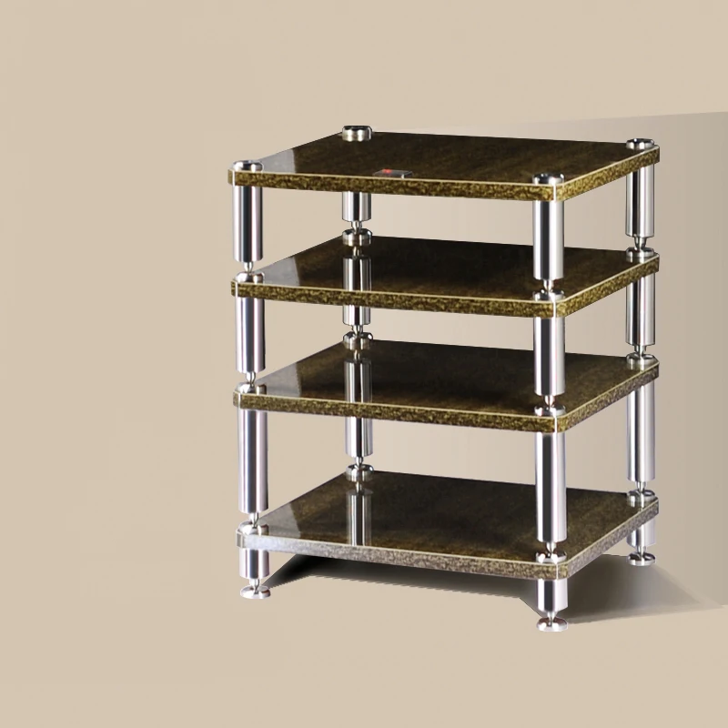 Solide Spalte HIFI Audio Lautsprecher CD-Player Verstärker Schrank Amp Decoder Rahmen Rack Ausrüstung Stoßdämpfer Stativ Regal Fuß