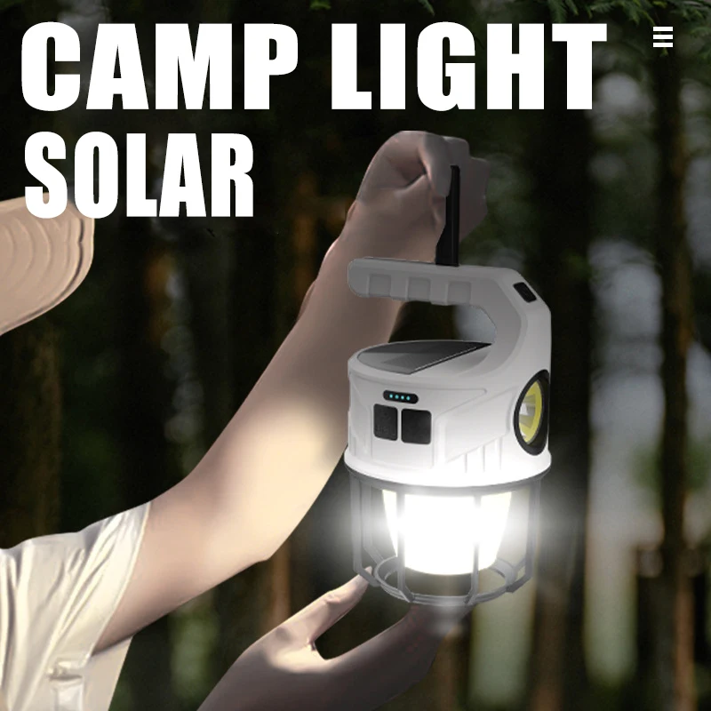 Multifunktion ales Camping licht führte starkes Licht tragbare elektrische Außen atmosphäre Camping licht Not beleuchtung Taschenlampe Image