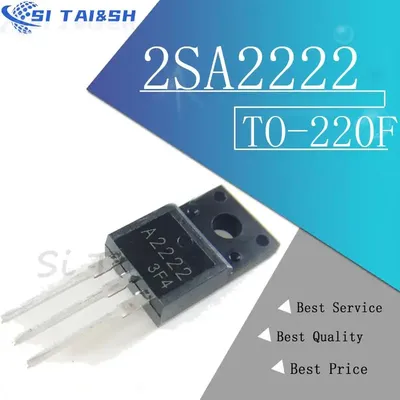 10 stücke 2 sa2222 2 sc6144 TO-220F 5 Paare 5 stücke a2222 + 5 stücke c6144 bis-220 Image