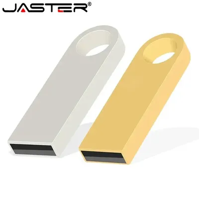 Jaster Golden USB-Flash-Laufwerk 64GB Mini-Stick wasserdichter Metall-Memory-Stick 32GB Geschäfts Image