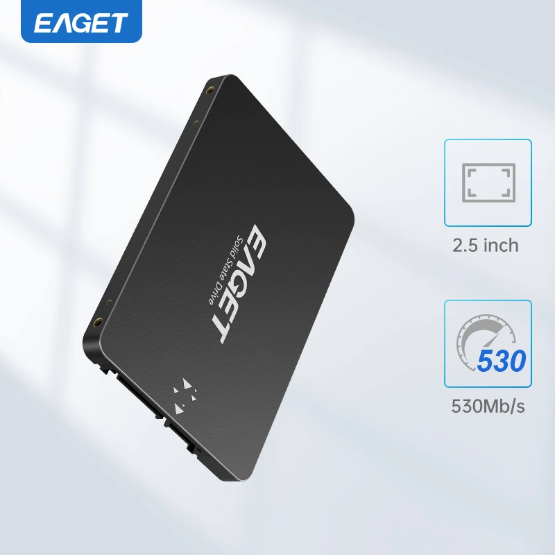 Eaget SSD 120 GB SATAIII SSD 240 GB 480 GB 2,5 Festplatte HD SATA Festplatte Interne Festplatte Hochwertige Solid-State-Festplatte Image