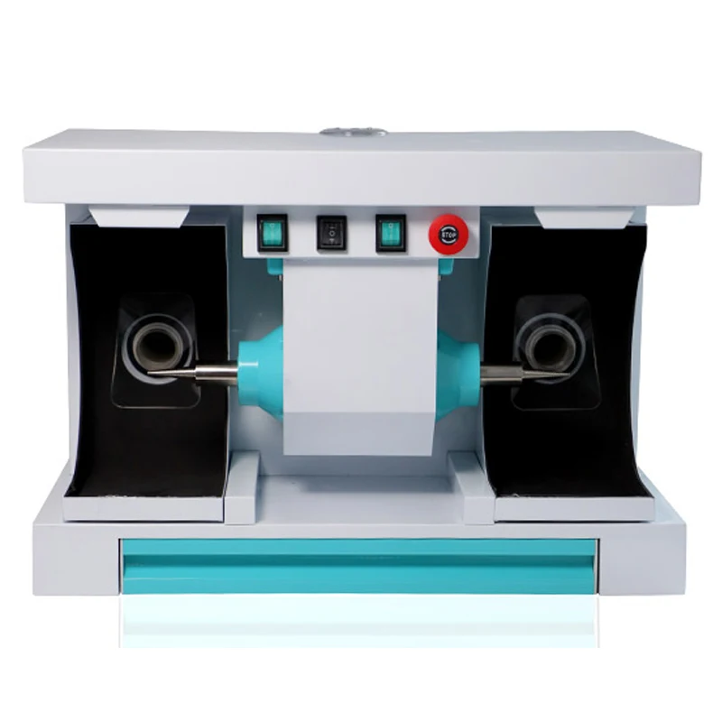 Dental Polieren Maschine Dental Prothese Kleine Pinsel Oral Techniker Prothese Desktop Schleifen Maschine Verarbeitung Anlage Ausrüstung Image