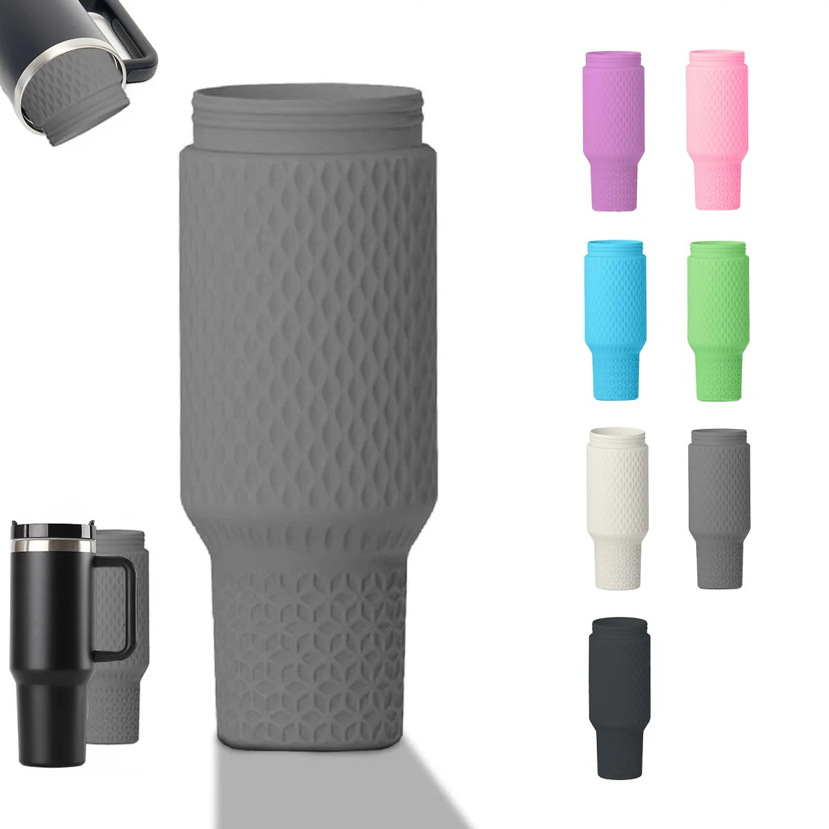 Leeseph Wasser flasche Silikon Innen schuh für 40 Unzen Stanley Cup Tumbler, Tumbler Cup Zubehör für Party, Freizeit, Camping Image