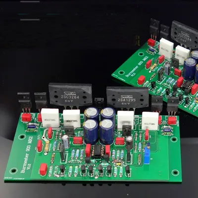 1 Paar Imitation Berliner 933, aktuelle Feedback-Verstärker mit Sanken Power Tubes Image