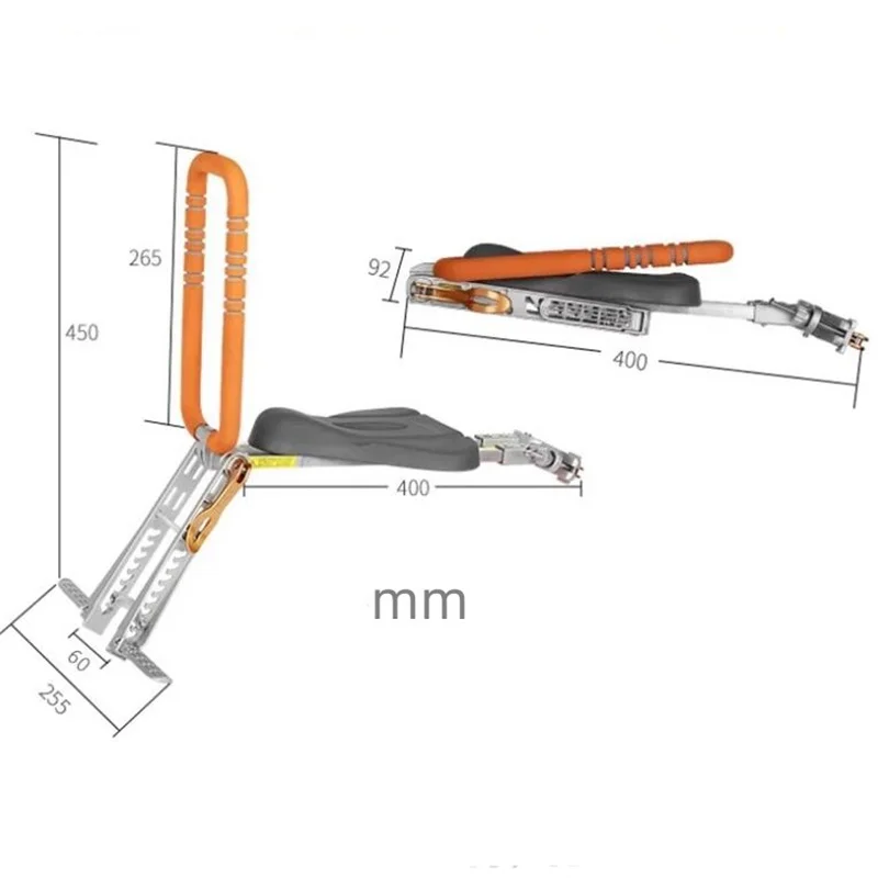 Klappbarer Fahrrads itz für Brompton Kindersitz klappbarer Kindersitz
