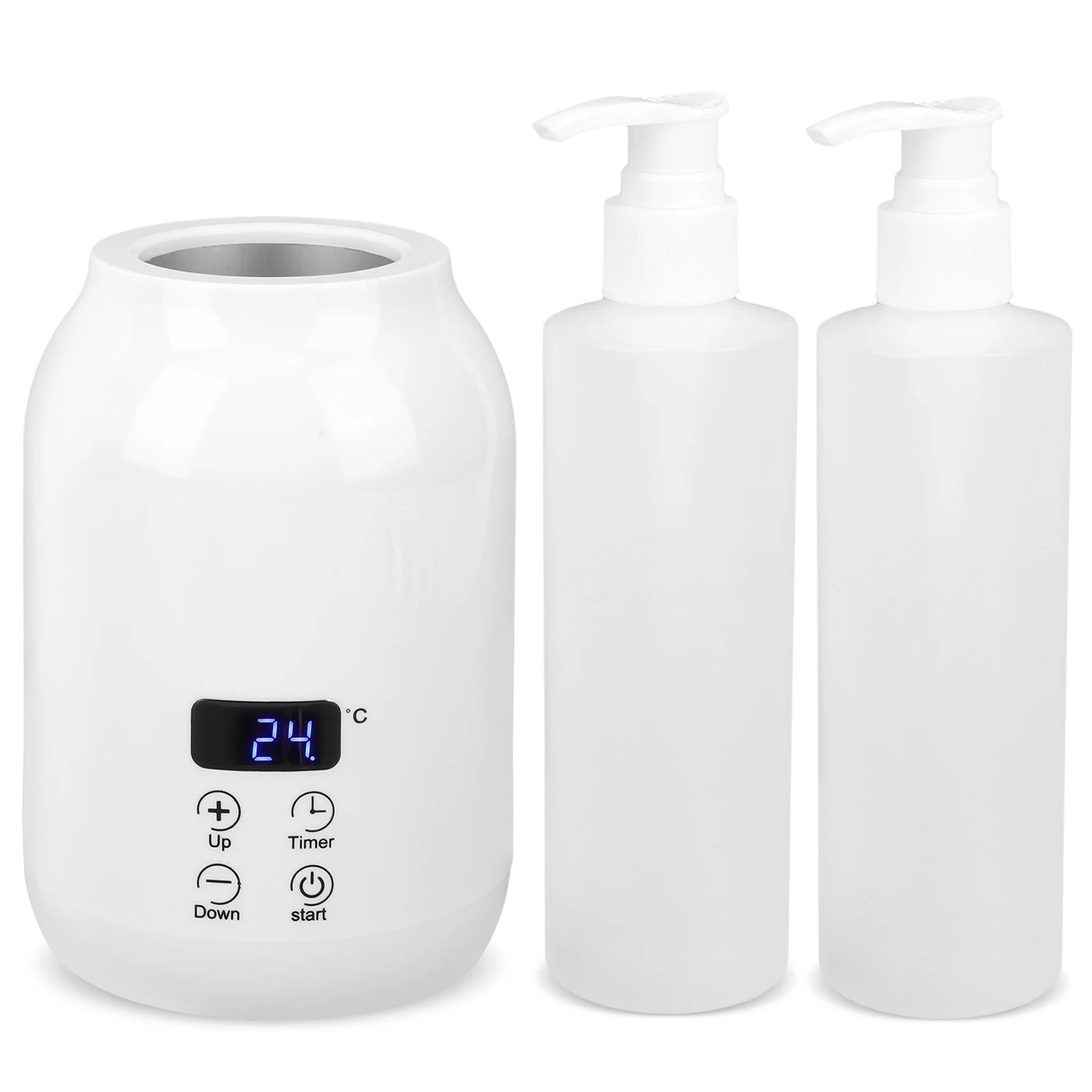 Massage öl wärmer digitale Lotion Creme Heizung 2 Wärme modi Lotion wärmer schnelle Wärme Lotion wärmer für Home Pro Salon Spa Massage