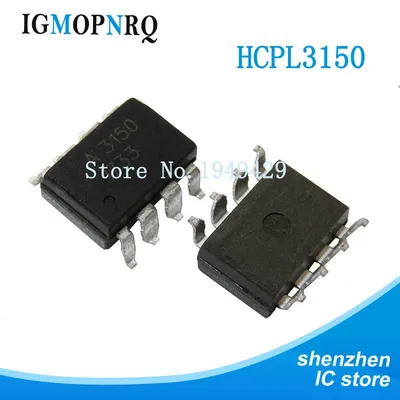 10pcs 10pcs hcpl3150 sop-8 HCPL-3150 sop a3150v a3150 3150v sop-8 optokoppler Image