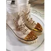 Gothic Designer Frauen Golden Toe Canvas Schuhe schnüren High Top Casual Flats Schuhe New Fashion