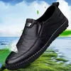 Formale Männer Business Schuhe Mode Casual Schuhe Männer Luxus Marke Leder Loafer Atmungsaktive Slip auf Männlichen Boot Schuhe Mokassins