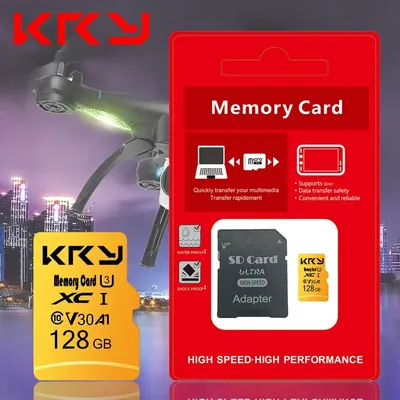 Micro-Speicher SD-TF-Karte U3 128GB 64GB 32GB SD-Karte SD/TF Flash-Karte 128GB 64GB U3 Klasse 10 32GB Speicher karte